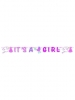 Baner LETTEBANNER ITS A GIRL XL