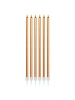 Svjećice BRONZE METALLIC 15cm 16 kom
