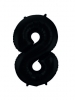 NUMBER 8 MATTE BLACK