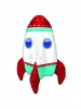 Ultrashape Rocket Ship Foil A75 Balloon 