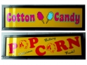 SVJETLEĆA REKLAMA POPCORN/COTTON CANDY