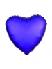 Standard Silk Lustre Purple Foil Balloon Heart C16