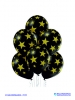 Balon latex D11 025 Stars 6 komada